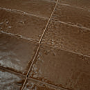 Colobric Brown Brick 2x16 Ceramic Wall Tile | Tile Club
