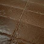 Colobric Brown Brick 2x16 Ceramic Wall Tile | Tile Club