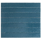 Colobric Dark Blue Brick 2x16 Ceramic Wall Tile | Tile Club
