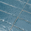 Colobric Dark Blue Brick 2x16 Ceramic Wall Tile | Tile Club
