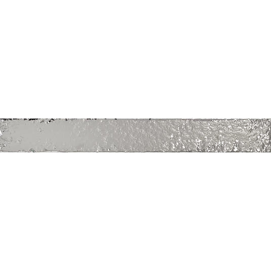 Colobric Glossy Silver 2x16 Ceramic Wall Tile | Tile Club