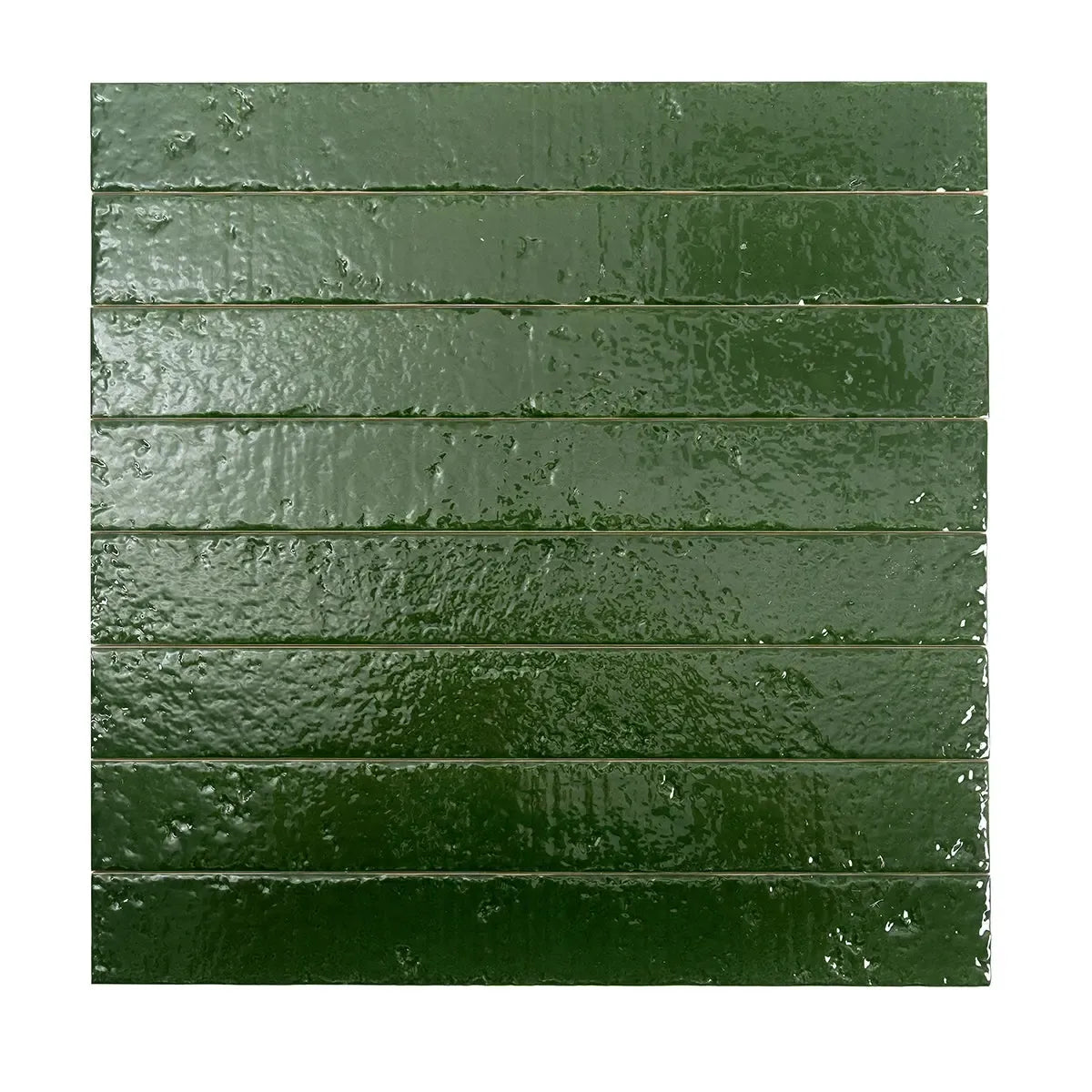Colobric Green Brick 2x16 Ceramic Wall Tile | Tile Club
