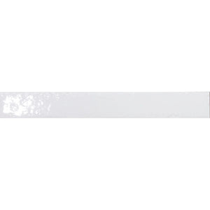 Colobric White Brick 2x16 Ceramic Wall Tile Sample
