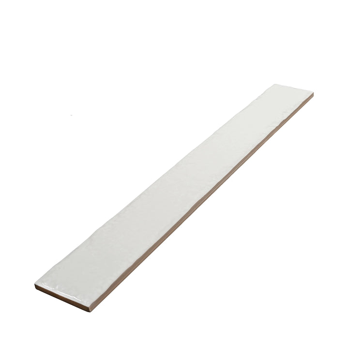 Colobric White Brick 2x16 Ceramic Wall Tile