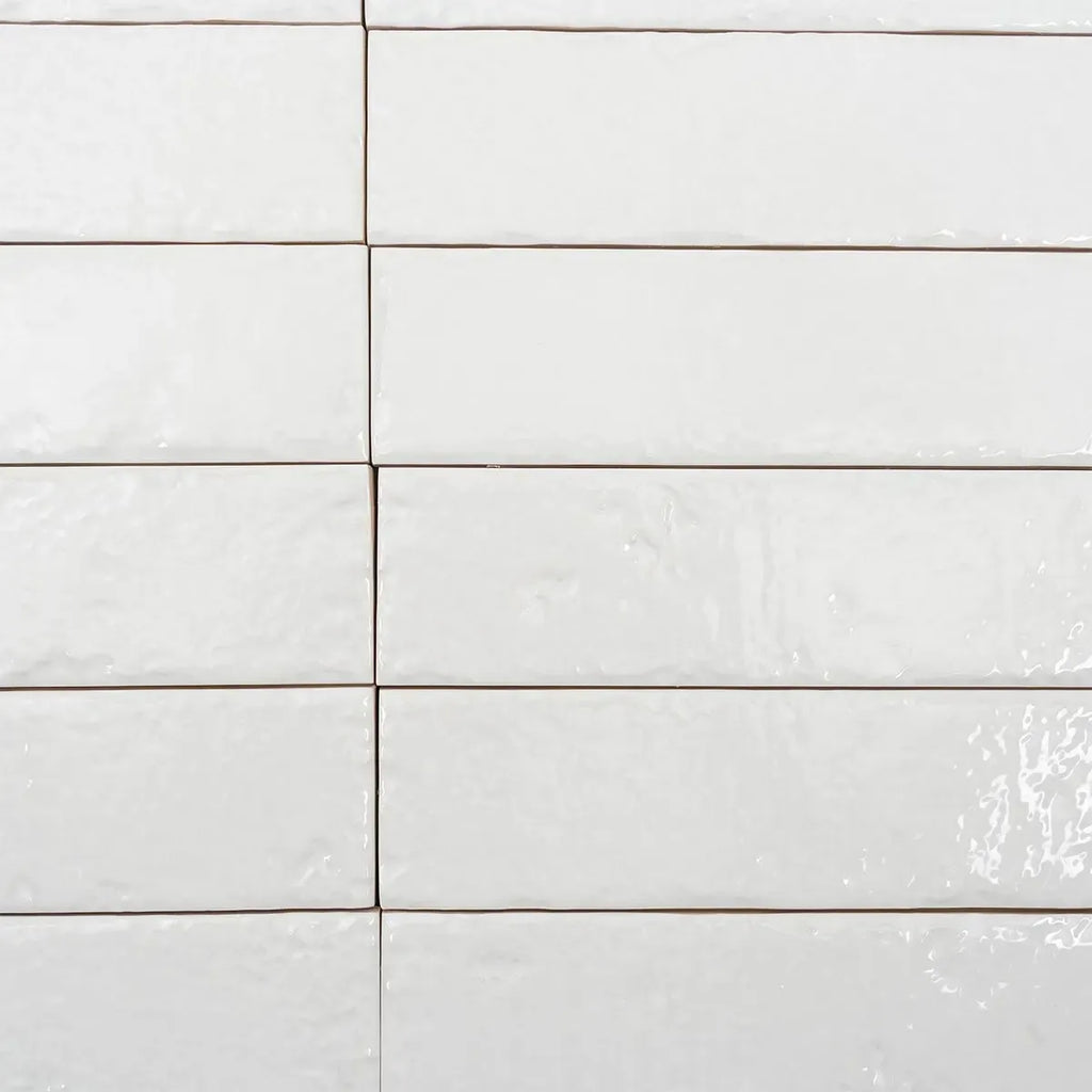 Colobric White Brick 2x16 Ceramic Wall Tile | Tile Club