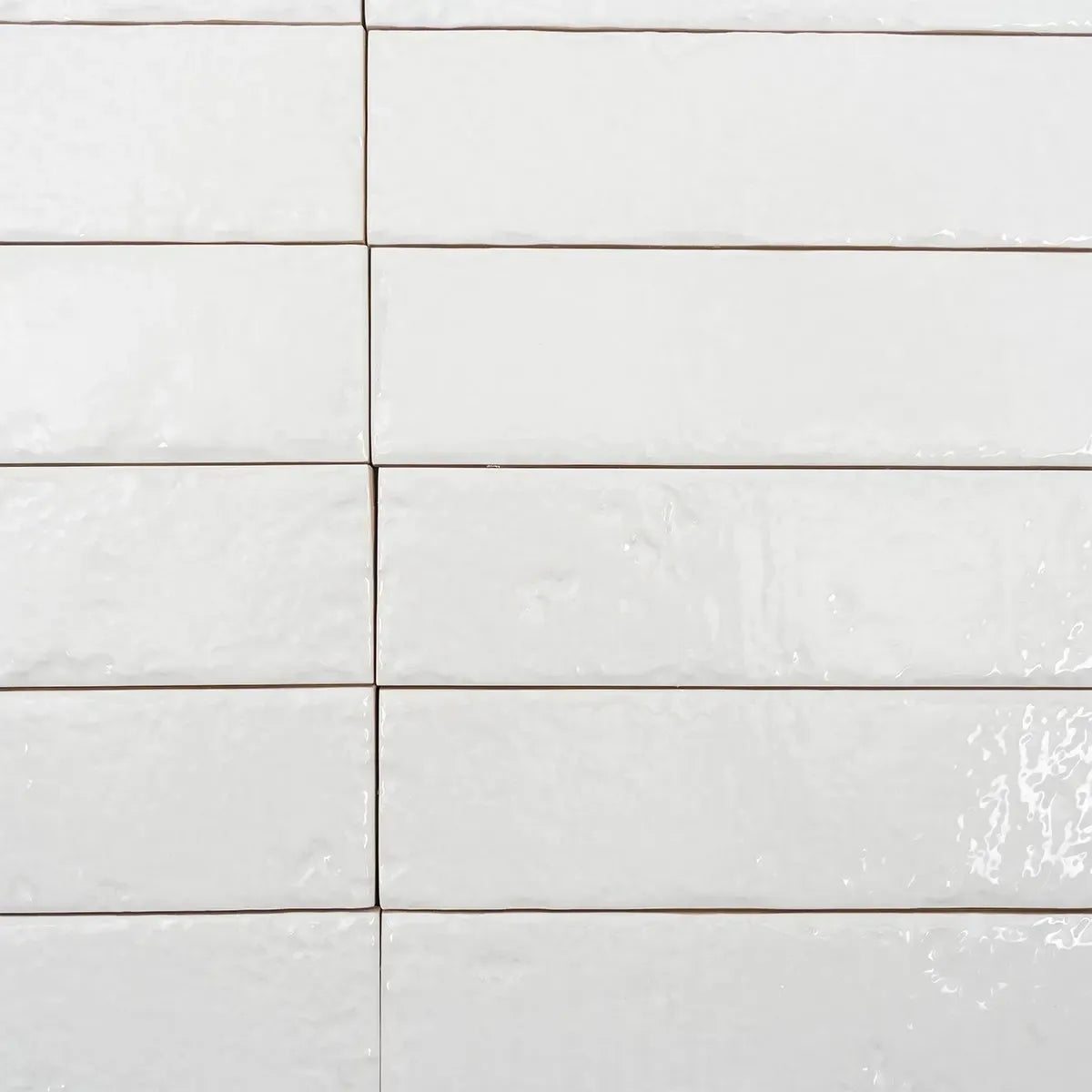 Colobric White Brick 2x16 Ceramic Wall Tile | Tile Club