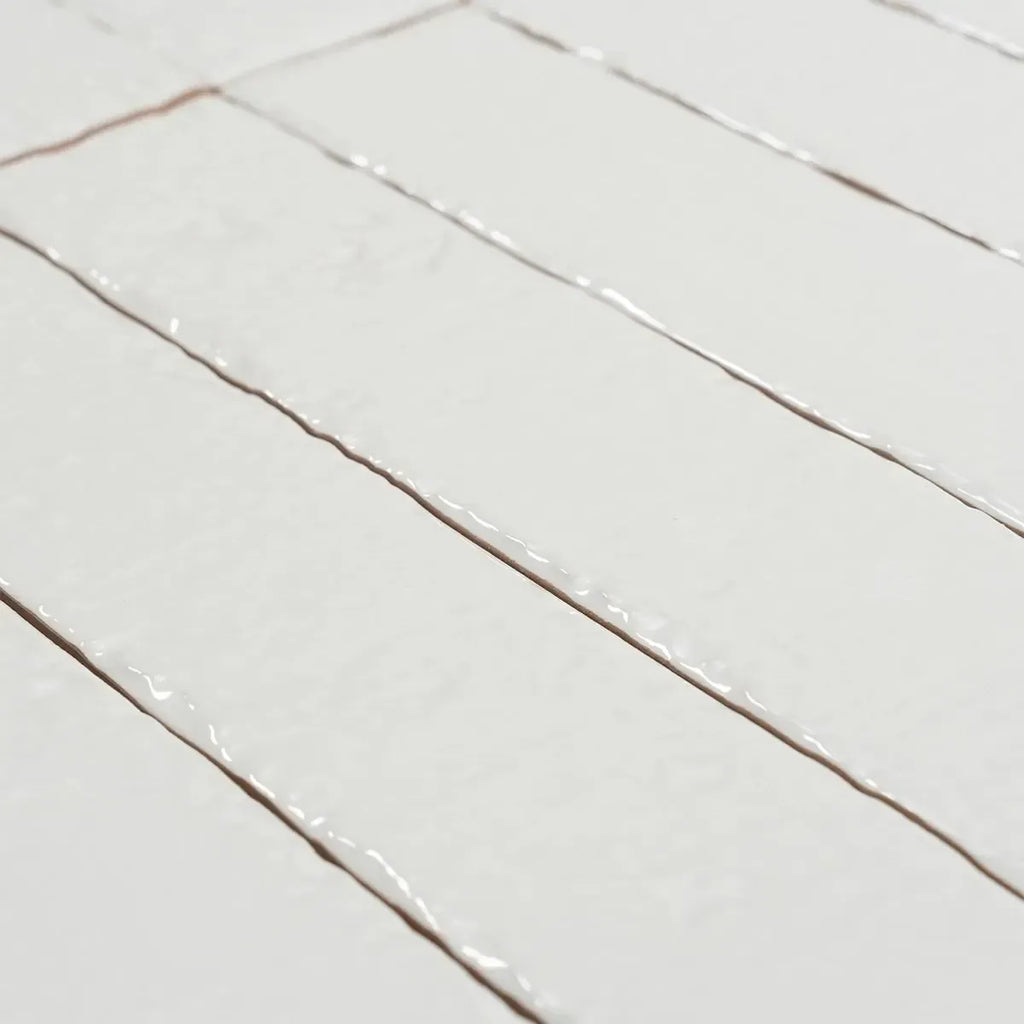 Colobric White Brick 2x16 Ceramic Wall Tile | Tile Club