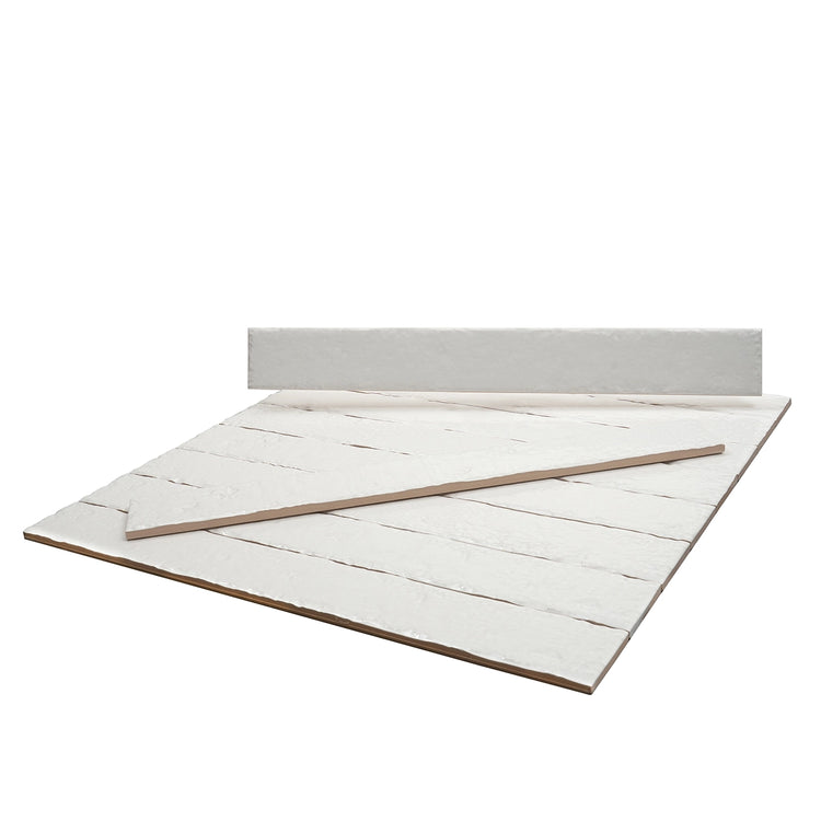 Colobric White Brick 2x16 Ceramic Wall Tile