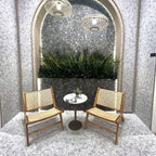Black and White Terrazzo Porcelain Tile Outdoor Patio