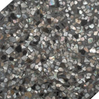 Corazza Black Sand Shell and Terrazzo Hexagon Tile | Tile Club