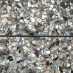 Corazza Black Sand Shell and Terrazzo Subway Tile | Tile Club