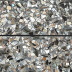 Corazza Black Sand Shell and Terrazzo Subway Tile | Tile Club