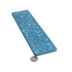 Corazza Ocean Blue Shell and Terrazzo Subway Tile | Tile Club