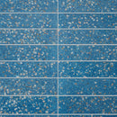 Corazza Ocean Blue Shell and Terrazzo Subway Tile | Tile Club