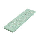 Corazza Tropical Green Shell and Terrazzo Subway Tile | Tile Club