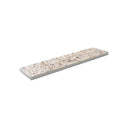 Corazza White Sand Shell and Terrazzo Subway Tile | Tile Club