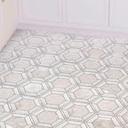 Cosmos Hex Marble Mosaic Tile | Tile Club