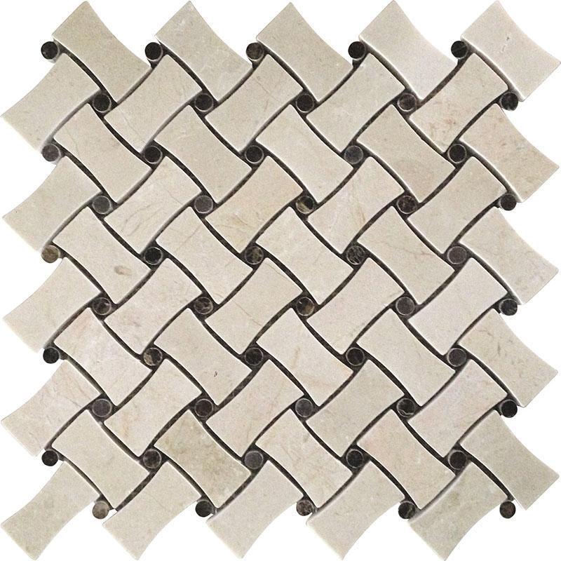 Curved Basket Weave Tile