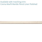 Crema Marfil Subway With Dot Marble Mosaic Tile | Tile Club