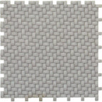 Dark Grey Recycled Glass Tile
