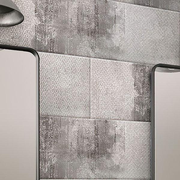 Dec.Mistery Grey C S-97 Bathroom Backsplash Close-up