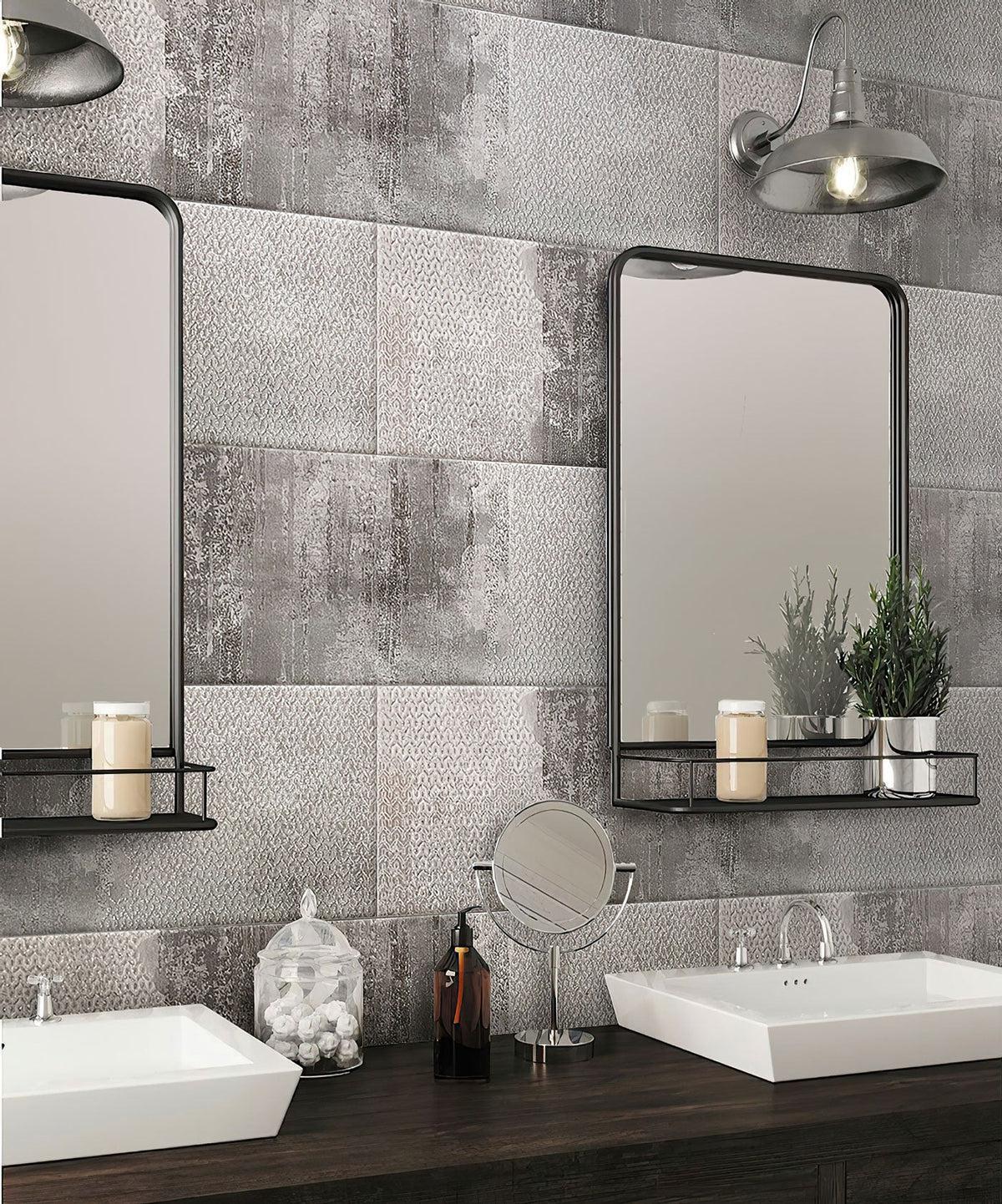 Dec.Mistery Grey C S-97 Bathroom Backsplash