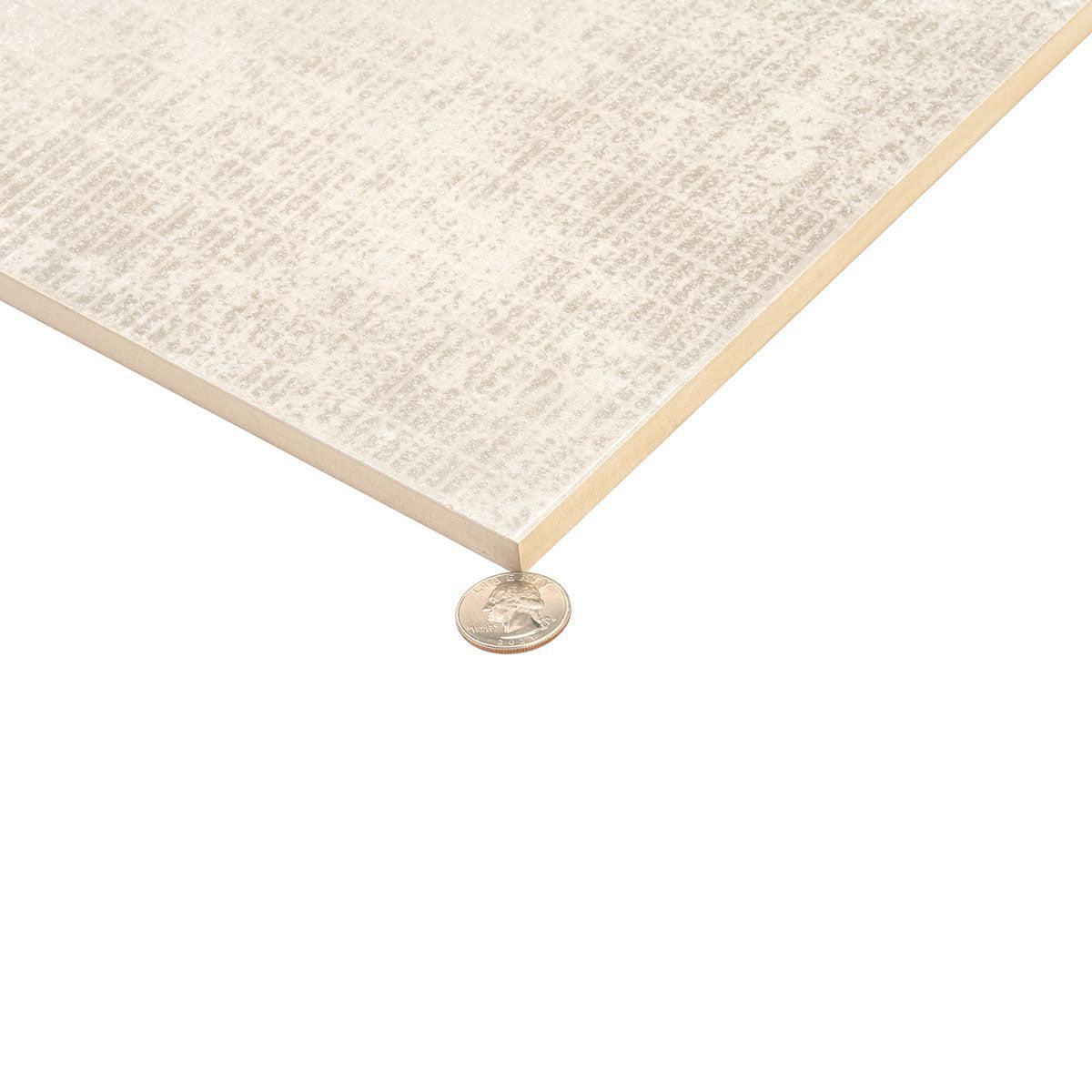 Decor Mistery White Ceramic Tile B | Tile Club