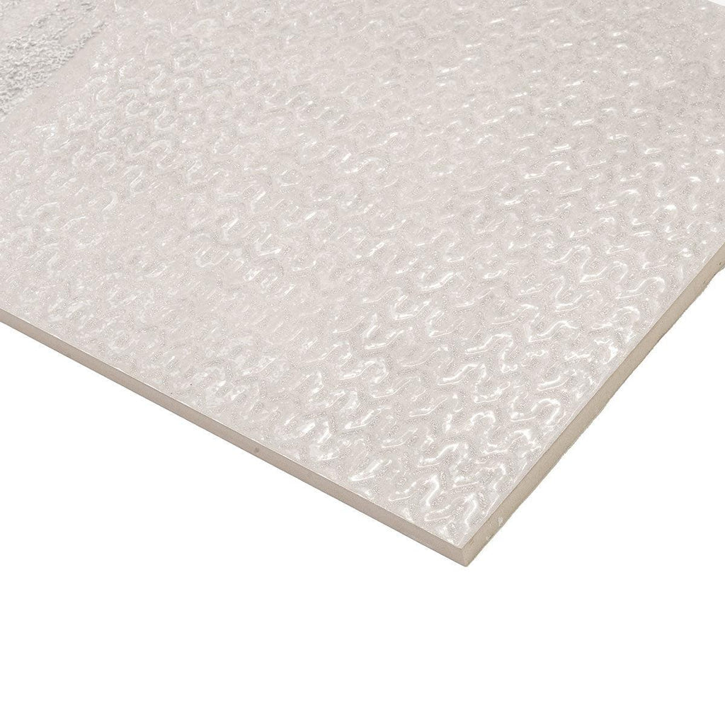 Decor Mistery White Ceramic Tile C | Tile Club