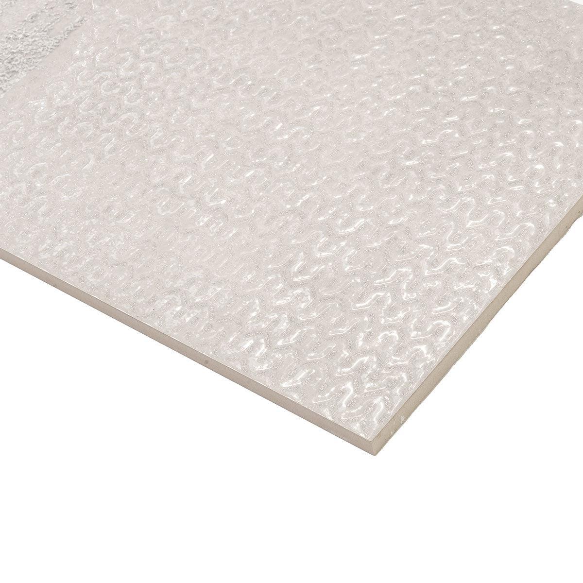 Decor Mistery White Ceramic Tile C | Tile Club