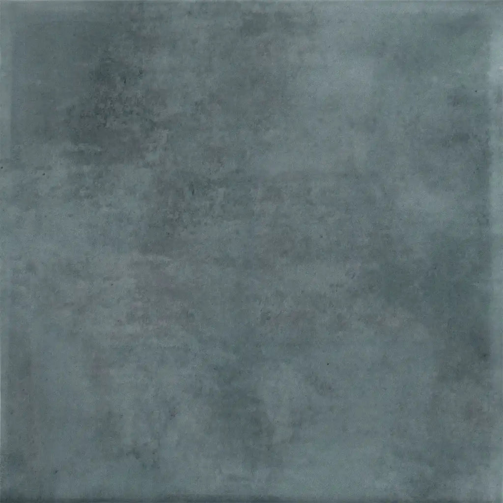 Munson Blue Gloss Ceramic Square Tile 6"x6" | Tile Club