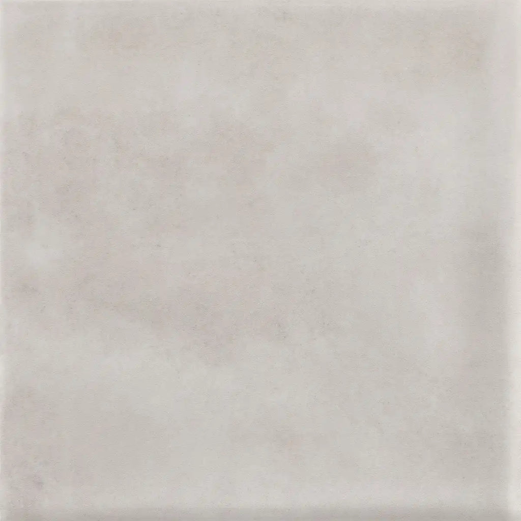 Munson Off White Gloss Ceramic Square Tile 6"x6" | Tile Club