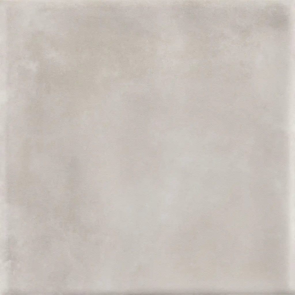 Munson Off White Gloss Ceramic Square Tile 6"x6" | Tile Club