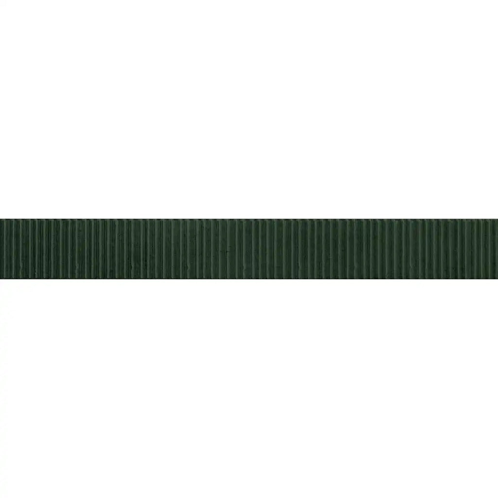 Malden Ridged Bosque Gloss Ceramic Tile 2"x17" | Tile Club