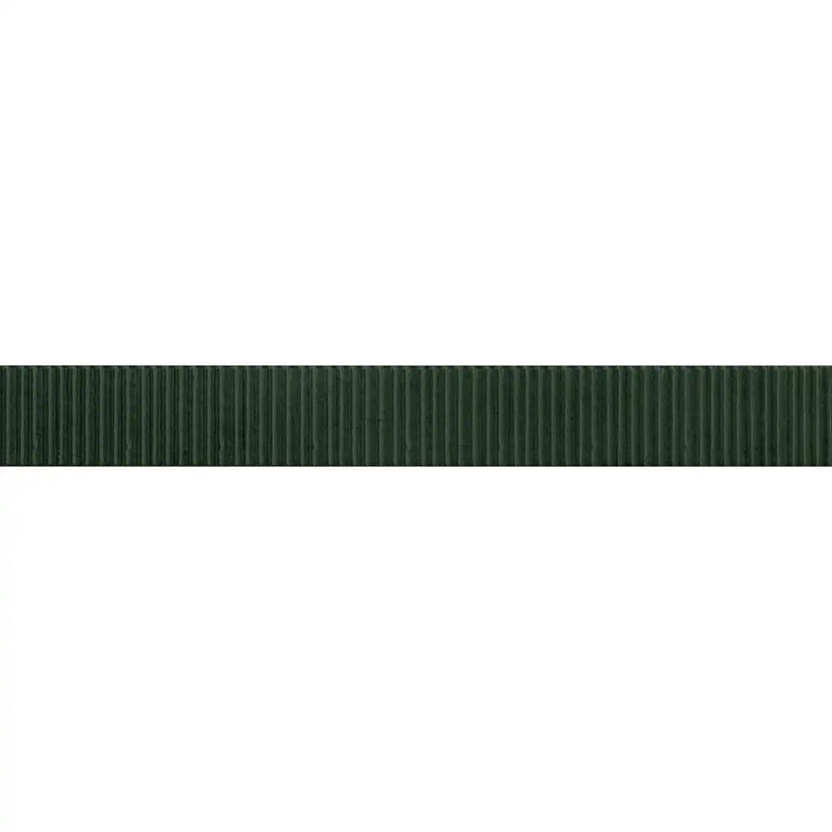 Malden Ridged Bosque Gloss Ceramic Tile 2"x17" | Tile Club