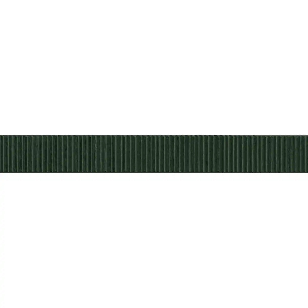 Malden Ridged Bosque Gloss Ceramic Tile 2"x17" | Tile Club