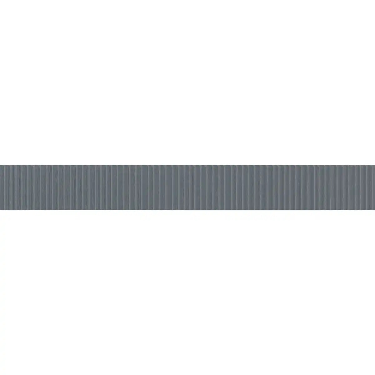 Malden Ridged Denim Gloss Ceramic Tile 2"x17" | Tile Club