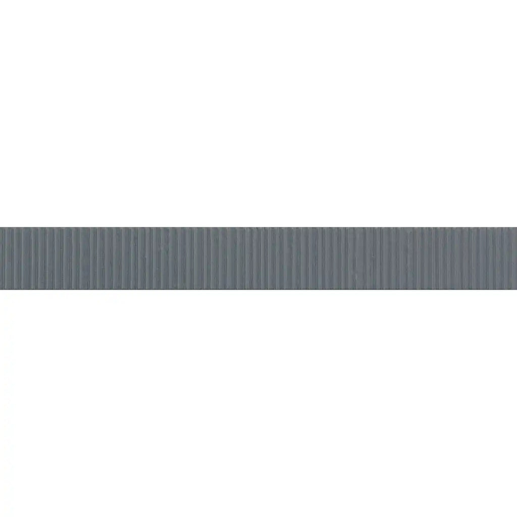 Malden Ridged Denim Gloss Ceramic Tile 2"x17" | Tile Club
