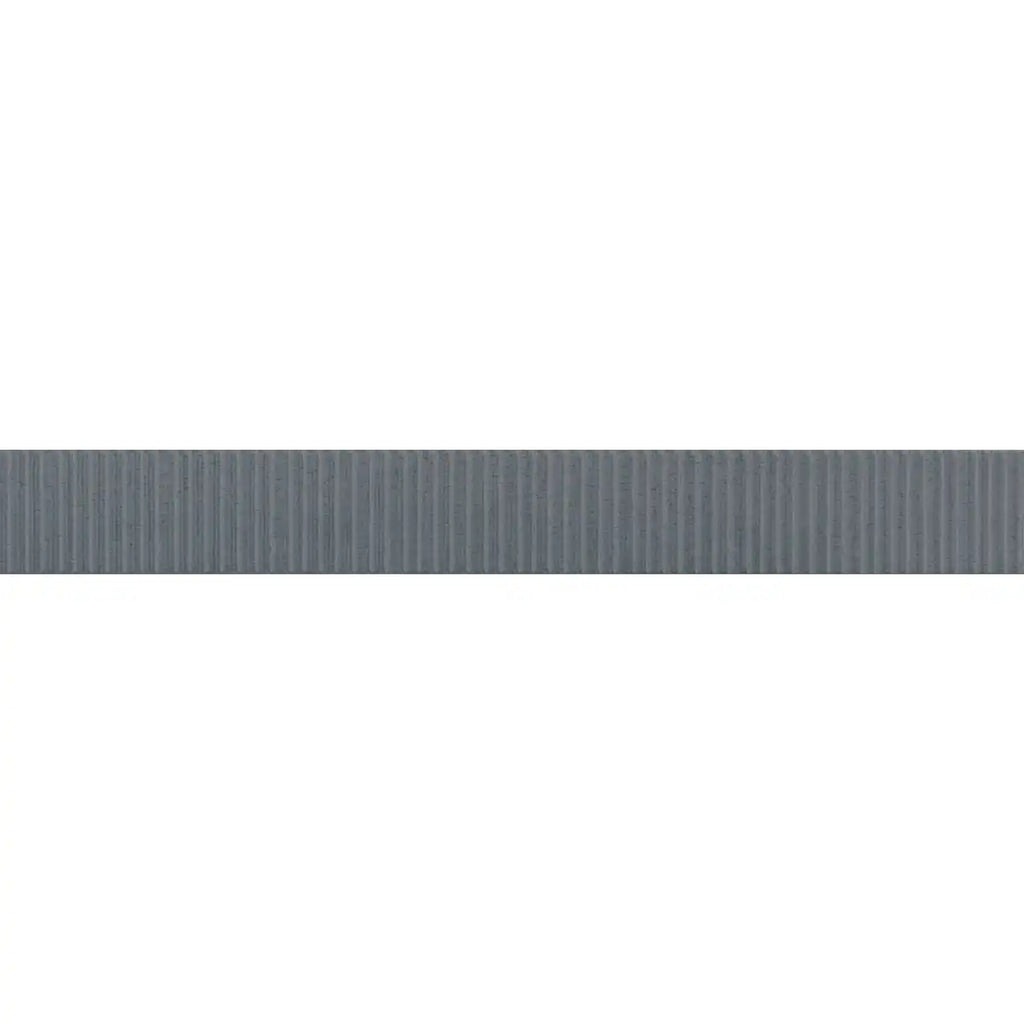 Malden Ridged Denim Gloss Ceramic Tile 2"x17" | Tile Club
