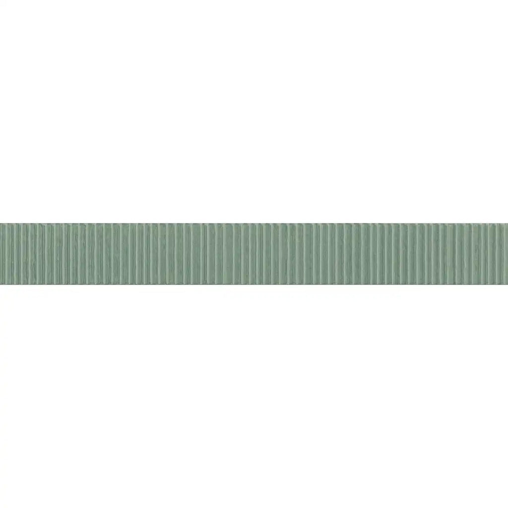 Malden Ridged Erva Gloss Ceramic Tile 2"x17" | Tile Club