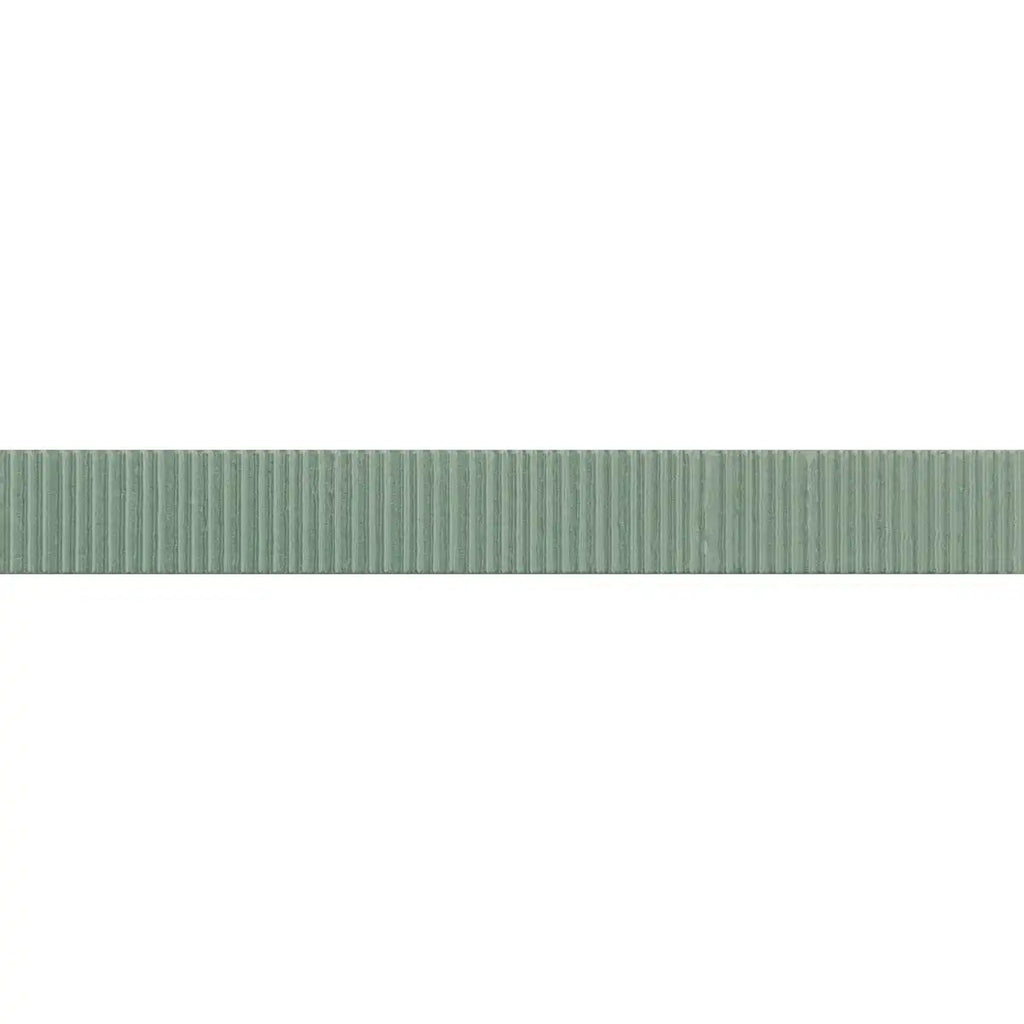 Malden Ridged Erva Gloss Ceramic Tile 2"x17" | Tile Club