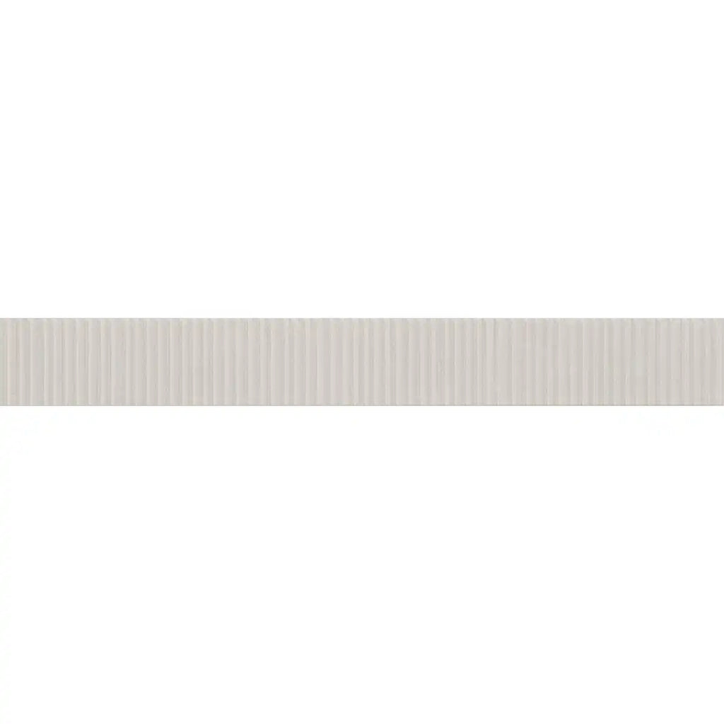 Malden Ridged Ostra Gloss Ceramic Tile 2"x17" | Tile Club
