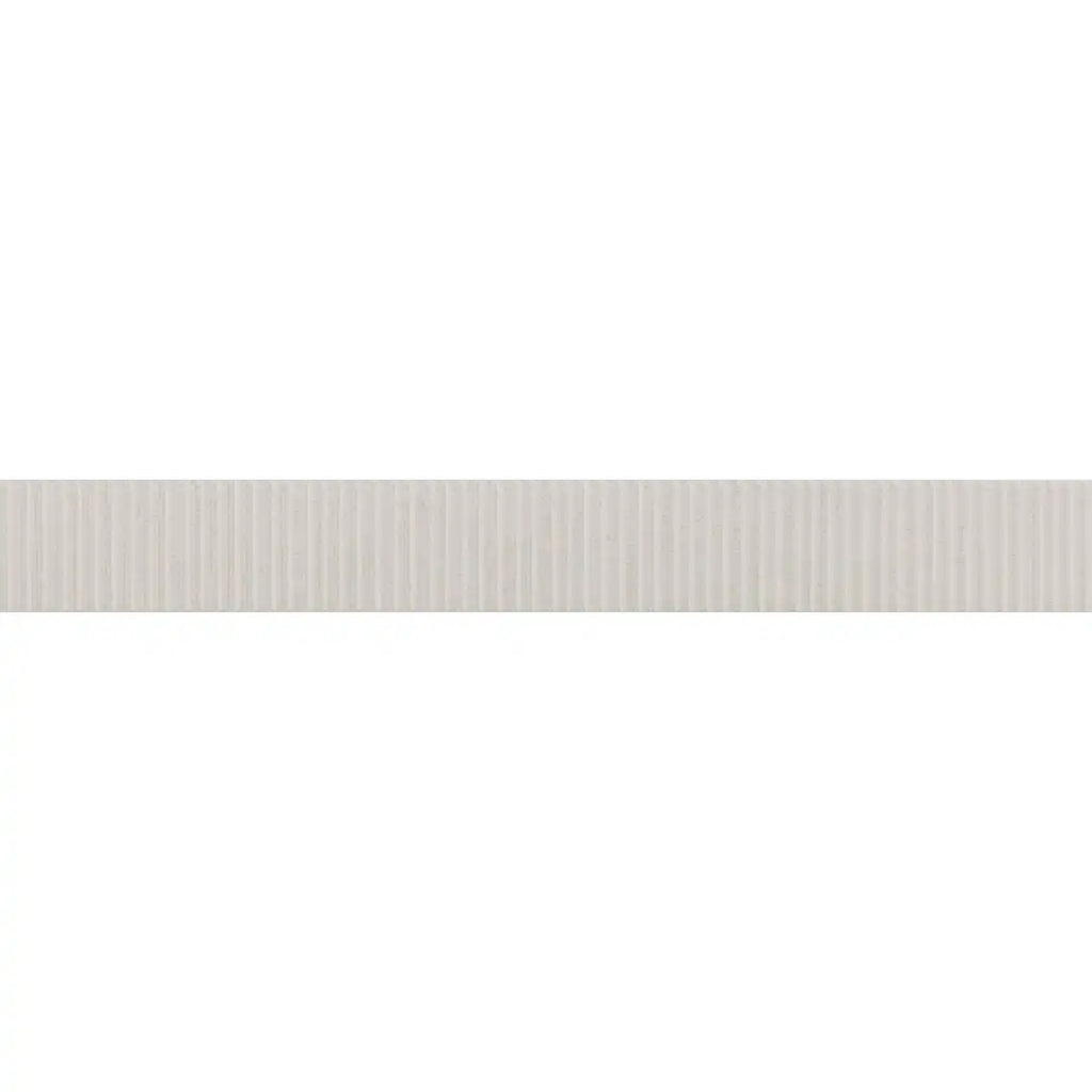 Malden Ridged Ostra Gloss Ceramic Tile 2"x17" | Tile Club