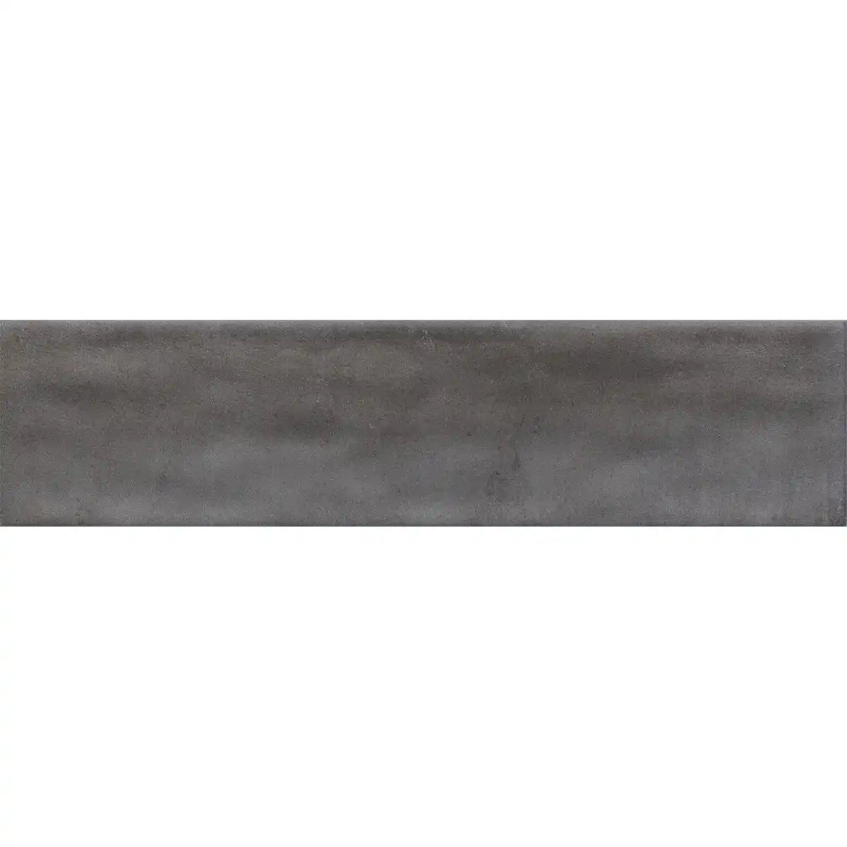 Vinton Carbon Gloss Ceramic Subway Tile Sample 4"x16"