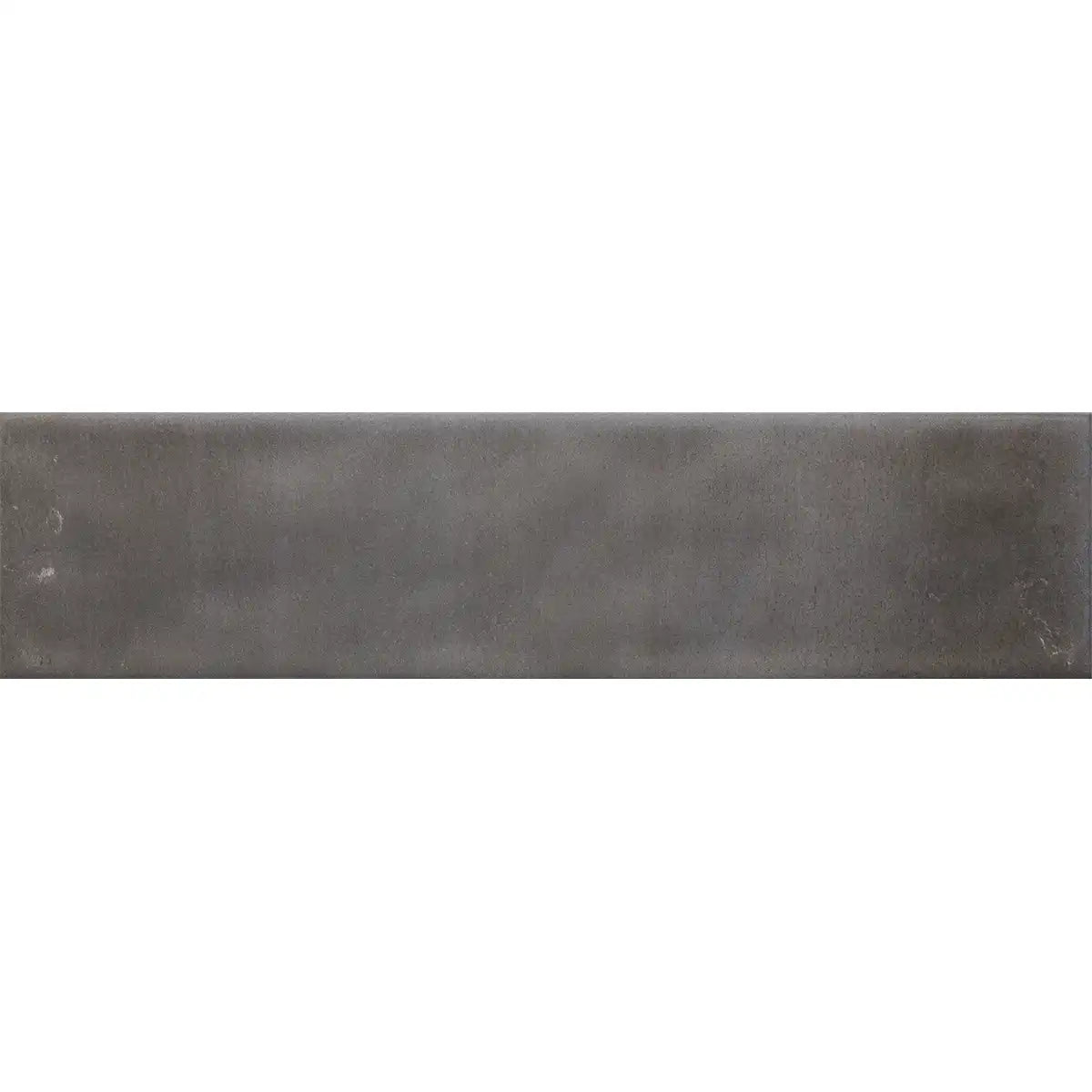 Vinton Carbon Gloss Ceramic Subway Tile Sample 4"x16"