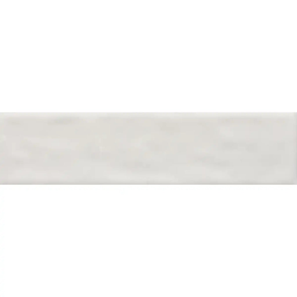 Vinton Off White Gloss Ceramic Subway Tile Sample 4"x16"