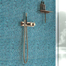 Deep Cerulean Blue Mixed Squares Glass Pool Tile | Tile Club