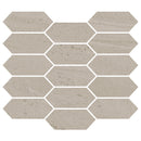 Denali Beige Concrete Look Ceramic Mosaic Tile | Tile Club