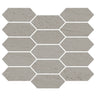 Denali Gray Concrete Look Ceramic Mosaic Tile