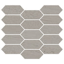 Denali Gray Concrete Look Ceramic Mosaic Tile | Tile Club
