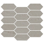 Denali Gray Concrete Look Ceramic Mosaic Tile | Tile Club